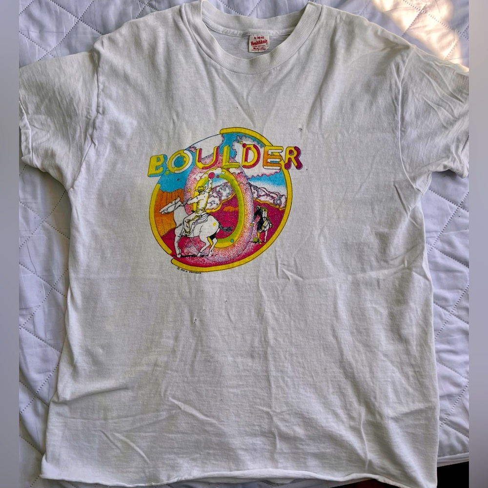 Vintage 1975 Boulder, CO tee
